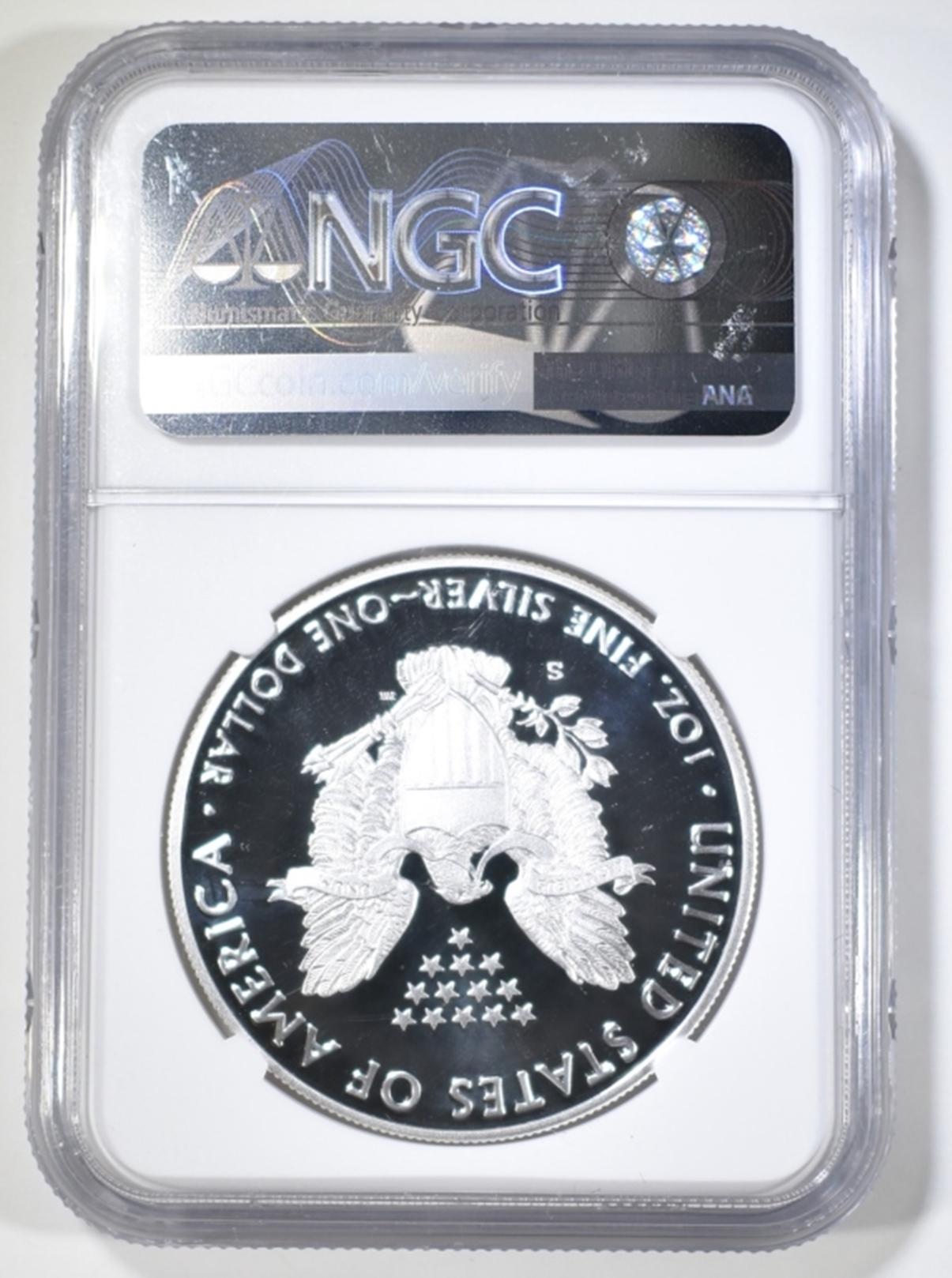 2018-S AMER. SILVER EAGLE NGC PF-70 ULTRA CAMEO