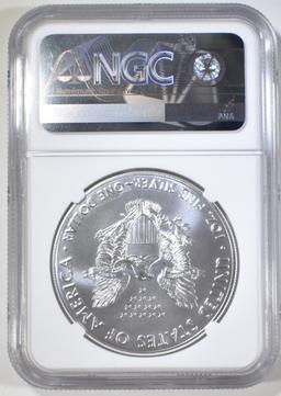 2019-(W) AMERICAN SILVER EAGLE NGC MS-70