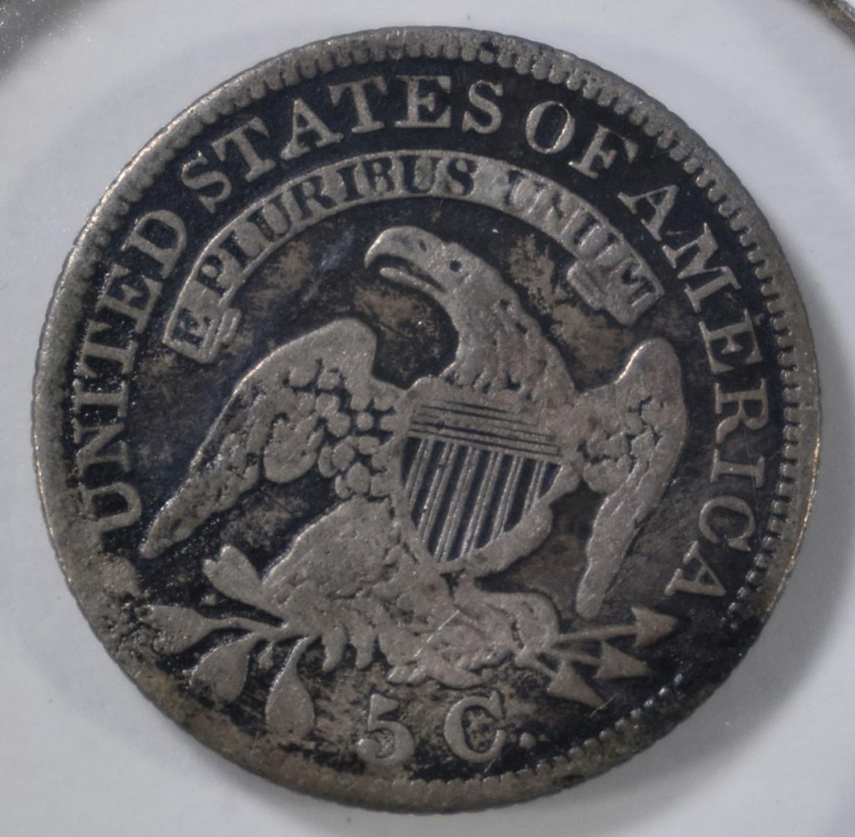 1830 BUST HALF DIME FINE