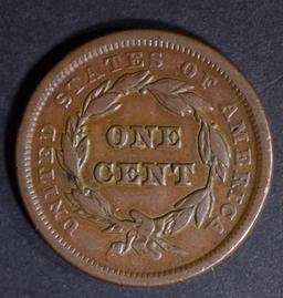 1841 LARGE CENT XF GREAT COLOR