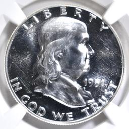 1951 FRANKLIN HALF DOLLAR NGC PF-65