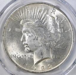 1922 PEACE DOLLAR PCGS MS-63