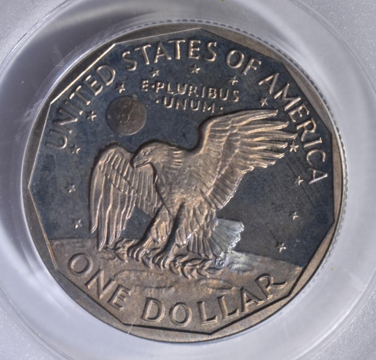 1981-S TYPE 2 SBA DOLLAR PCGS PR-67 DCAM