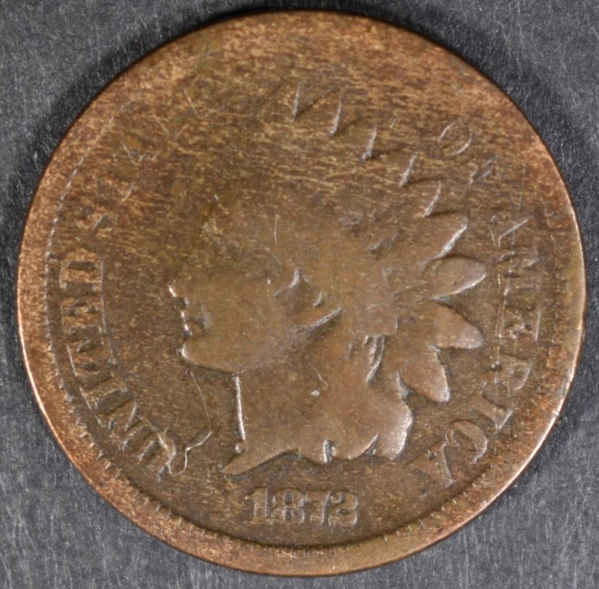 1872 INDIAN CENT GOOD