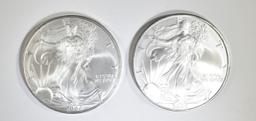 2-2006 BU AMERICAN SILVER EAGLES