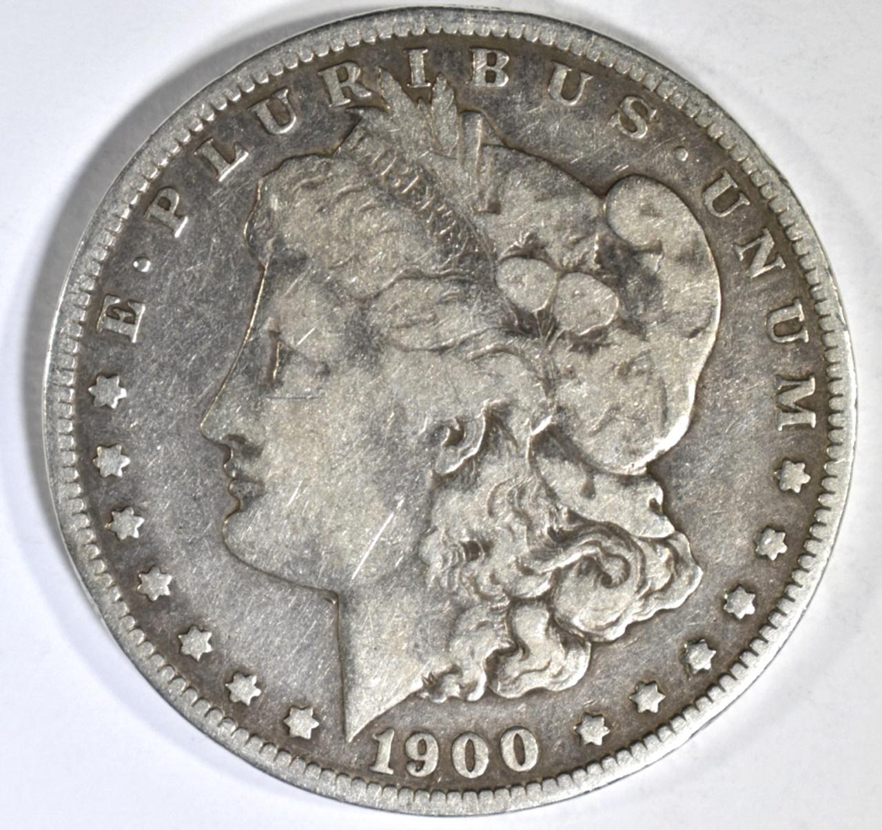 1900-O/S MORGAN DOLLAR FINE