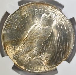 1923 PEACE DOLLAR NGC MS-64+