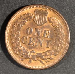 1909 INDIAN HEAD CENT CH BU RB