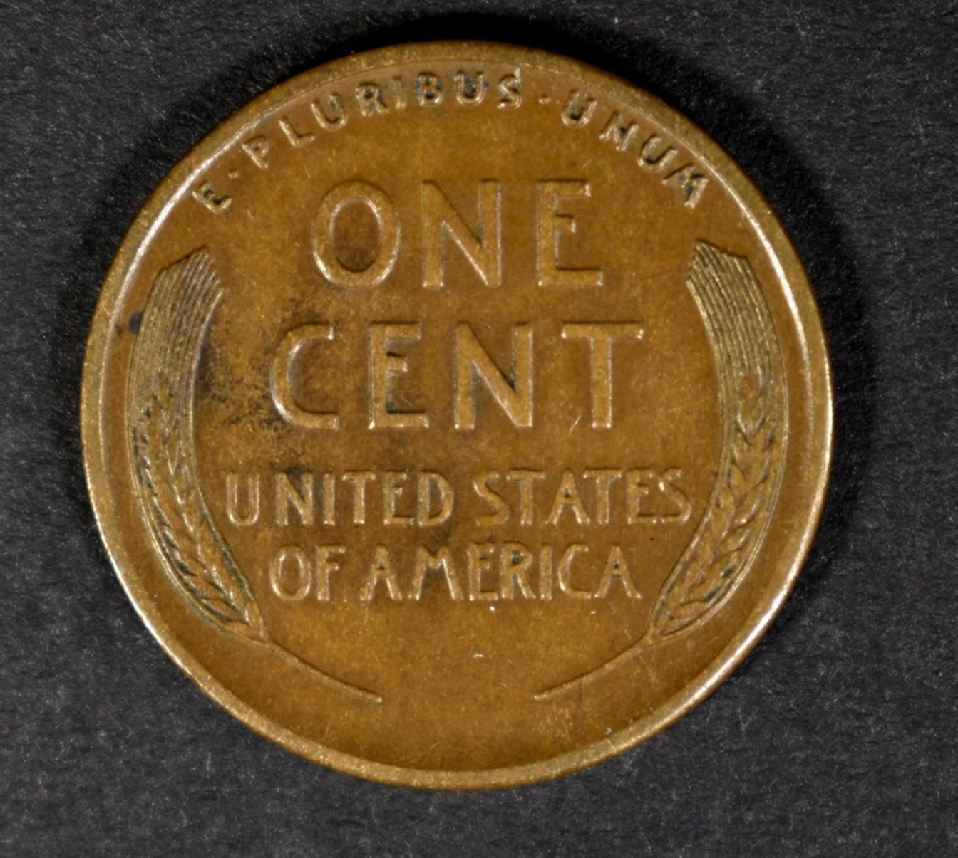 1924-S LINCOLN CENT AU