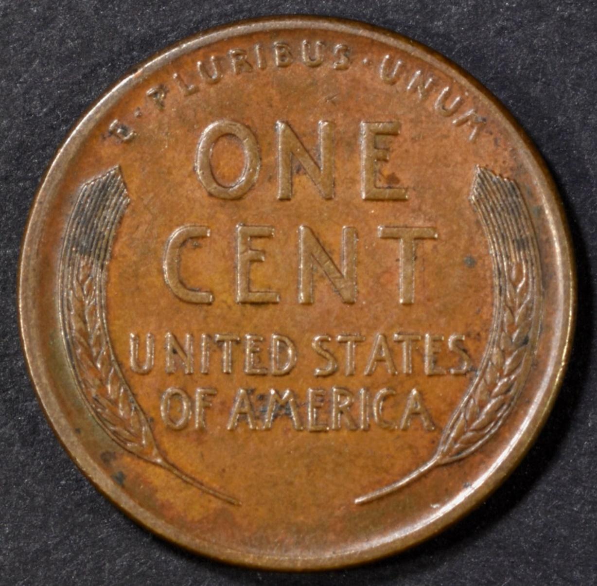 1920-D LINCOLN CENT AU/BU