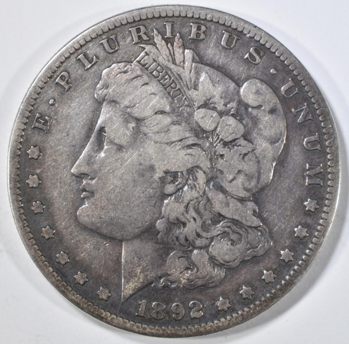 1892-S MORGAN DOLLAR F/VF