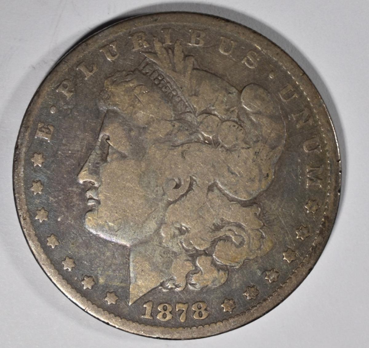 1878 7/8 TF MORGAN DOLLAR GOOD