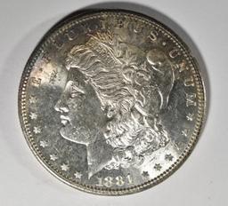 1881-S MORGAN DOLLAR CH/GEM BU