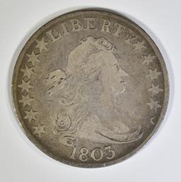 1803 BUST HALF DOLLAR  VF