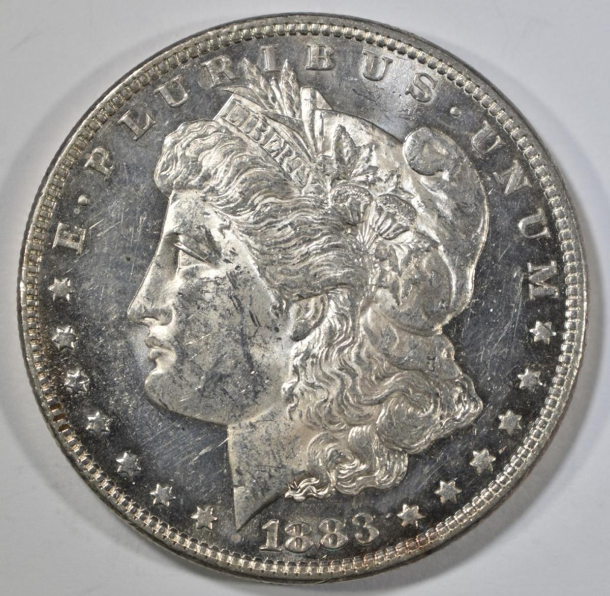 1883 MORGAN DOLLAR CH BU PROOF LIKE