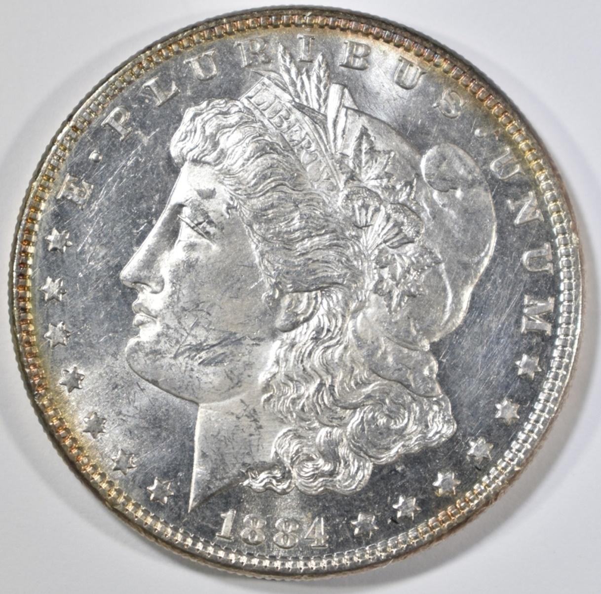 1884 MORGAN DOLLAR CH BU PROOF LIKE