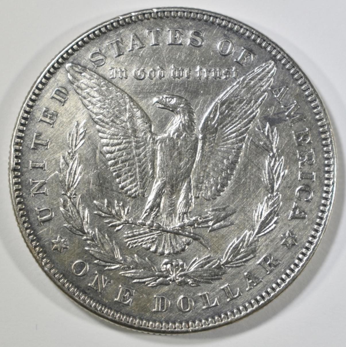 1878 7/8 TF MORGAN DOLLAR AU/BU CLEANED