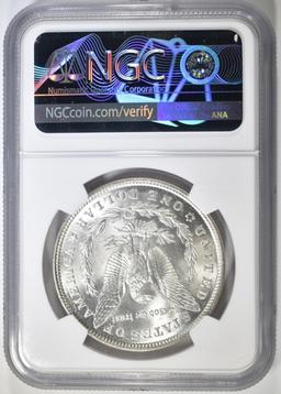 1921 MORGAN DOLLAR NGC  MS 63