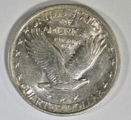 1920 STANDING LIBERTY QUARTER AU/BU