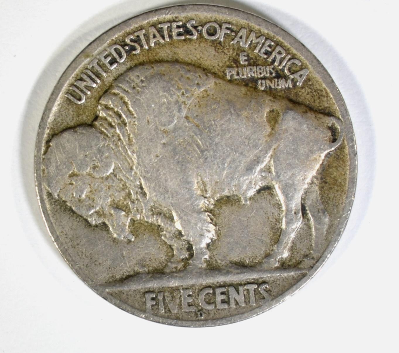 1919-D BUFFALO NICKEL  VF