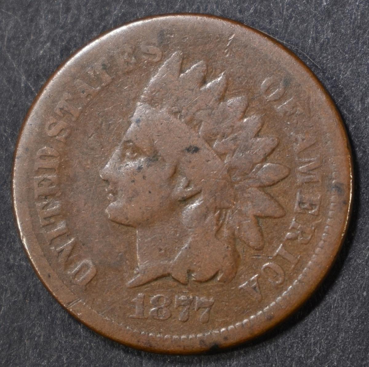 1877 INDIAN CENT GOOD