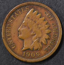 1909-S INDIAN CENT VF/XF
