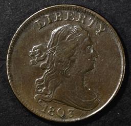 1803 HALF CENT XF/AU