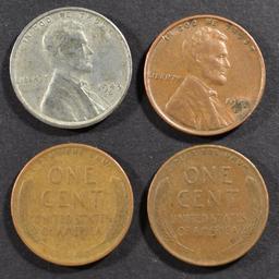 500-MIXED DATE CIRC LINCOLN WHEAT CENTS