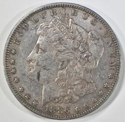 1886-O MORGAN DOLLAR XF