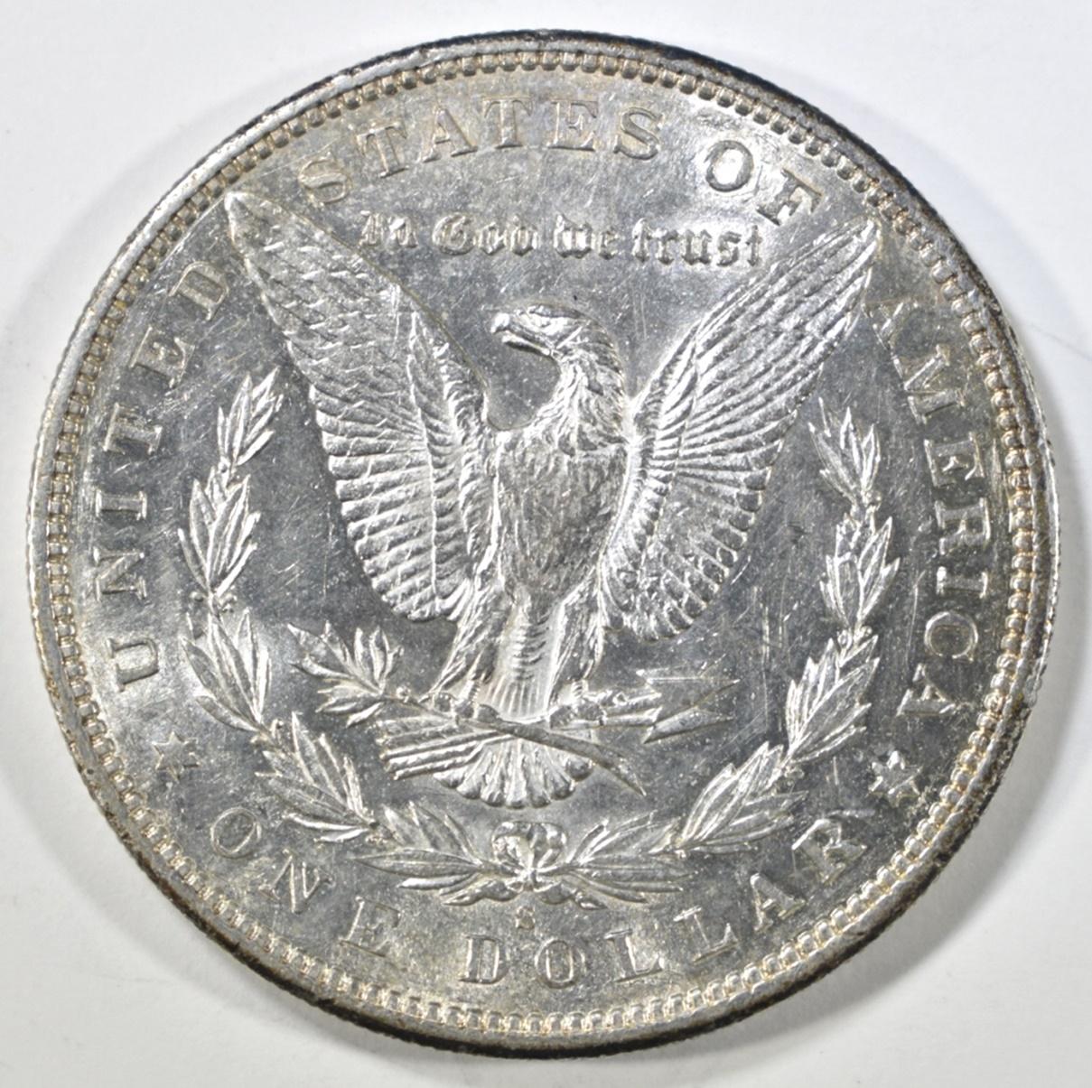 1891-S MORGAN DOLLAR AU/BU