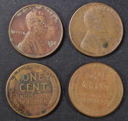 300-MIXED DATE CIRC "S" MINT LINCOLN WHEAT CENTS