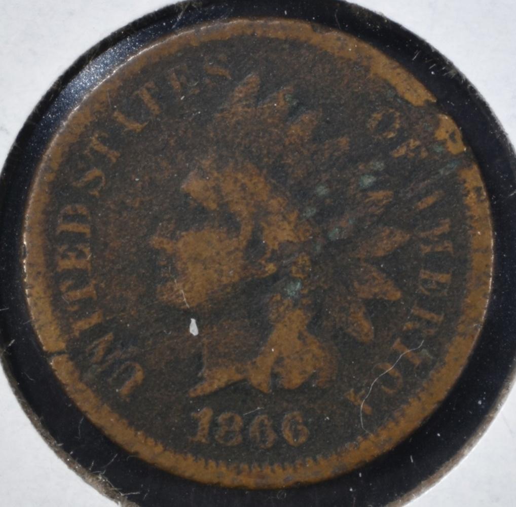 1866 INDIAN HEAD CENT G