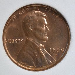 1938-S WHEAT CENT SUPERB GEM RD