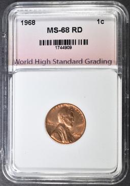 1968 LINCOLN CENT SUPERB GEM+ RD