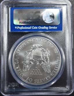 2014  (W) AMERICAN SILVER EAGLE PCGS MS 70