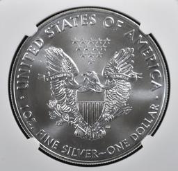 2019 AMERICAN SILVER EAGLE ER NGC MS-69