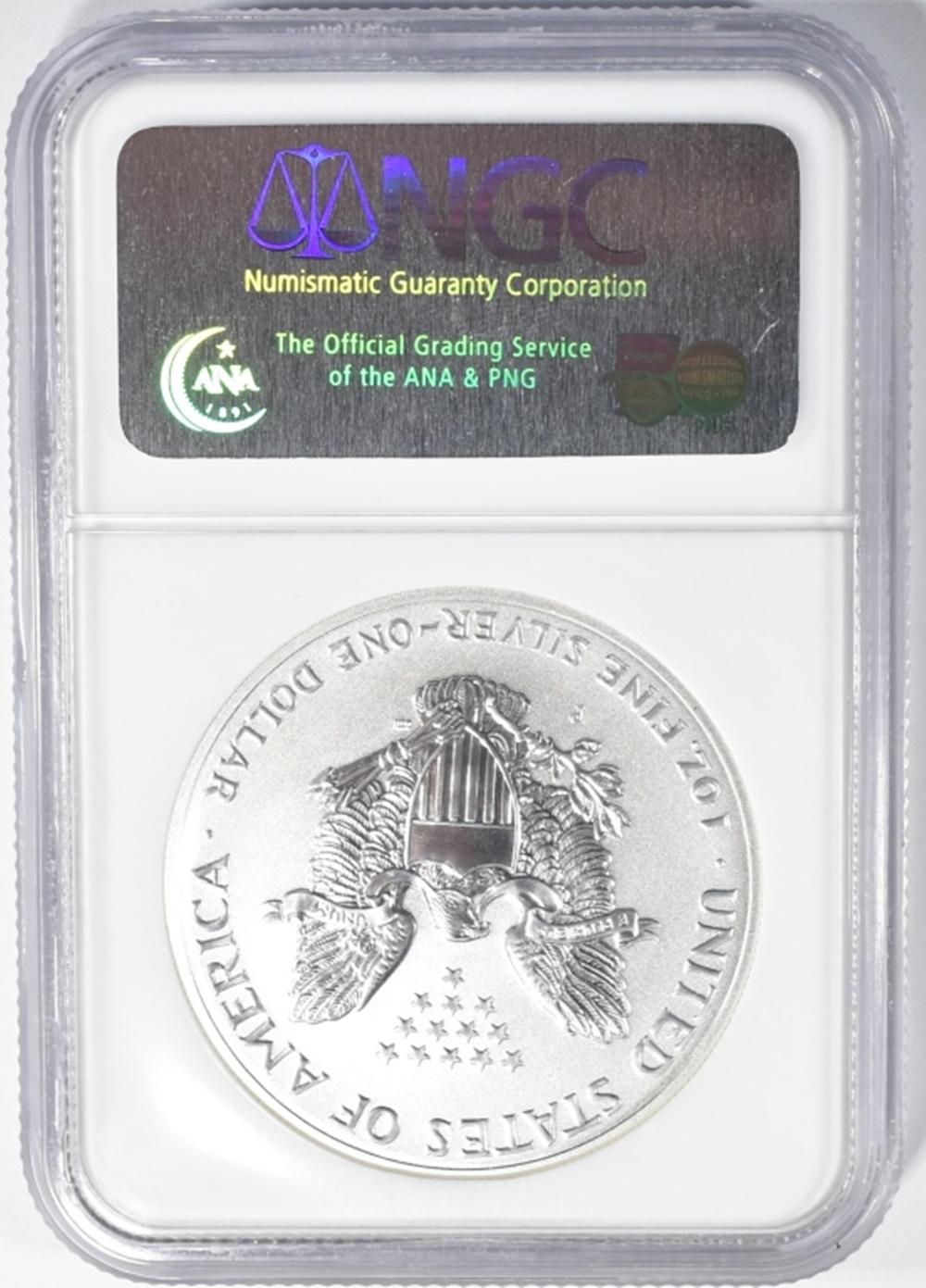 2006 AMERICAN SILVER EAGLE REV  NGC PF 69