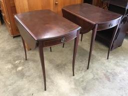 Pair String Inlaid Tables