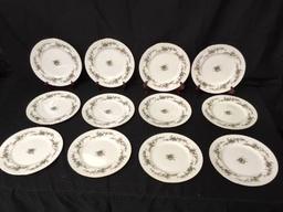 12 Minton Dinner Plates