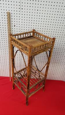 Bamboo and rattan stand