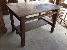 Library Table (Missing Drawer)