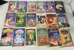 Disney VHS Tapes