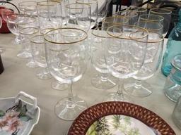 Glassware, Dishes, Etc