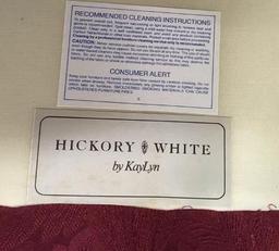 Hickory White Sofa