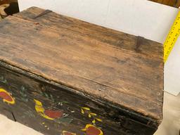 Trunk w/Dutch Painting