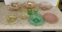 Depression Glass, etc