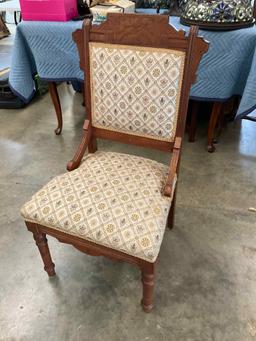 2 Walnut Side Chairs