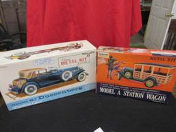 Lot of 2 Model Cars, 1- Hubley Model SJ Duesenberg