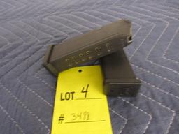 2x 9mm glock mags. 14rds capacity. times the money