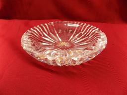 Waterford Crystal ashtray 7" dia x 1 3/4" high